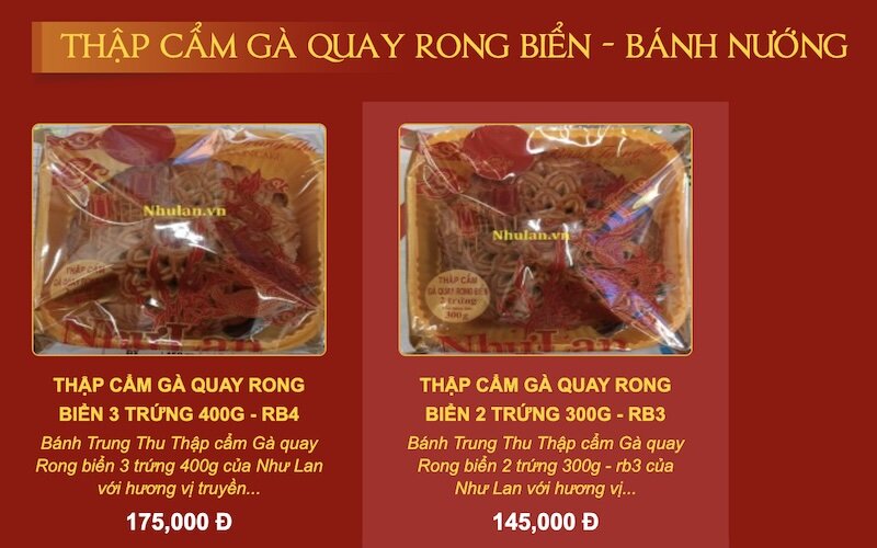 Khám phá 4 hương vị độc đáo, mới lạ của bánh Trung thu Như Lan 2024