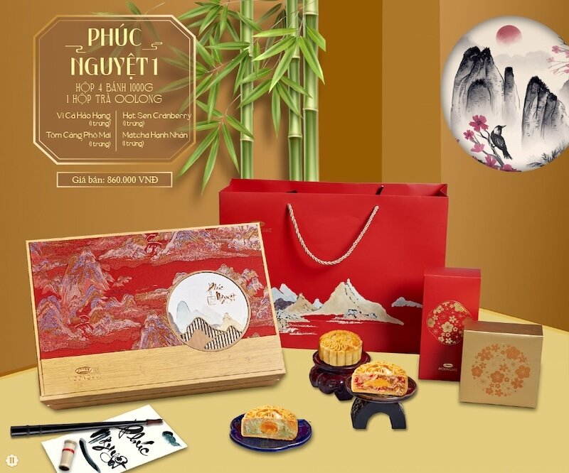 Bánh Trung thu Bibica 2025 - Quà tặng sang trọng dành cho doanh nghiệp