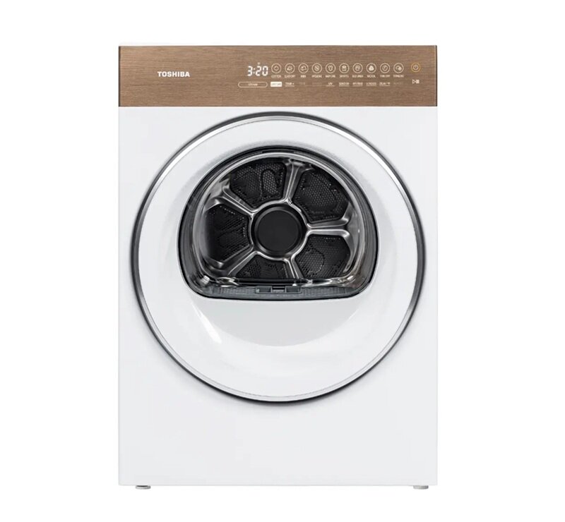 Máy sấy bơm nhiệt Toshiba Inverter 8 Kg TD-T37BS90HWV(WT) giảm nửa giá, chất Nhật hiện đại