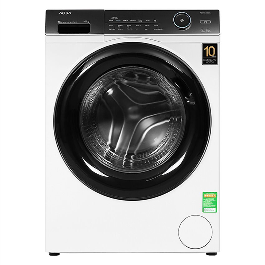 3. Máy giặt Aqua 10Kg Inverter AQD-A1000G W 