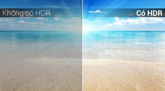 Dải tương phản mở rộng nhờ công nghệ HDR