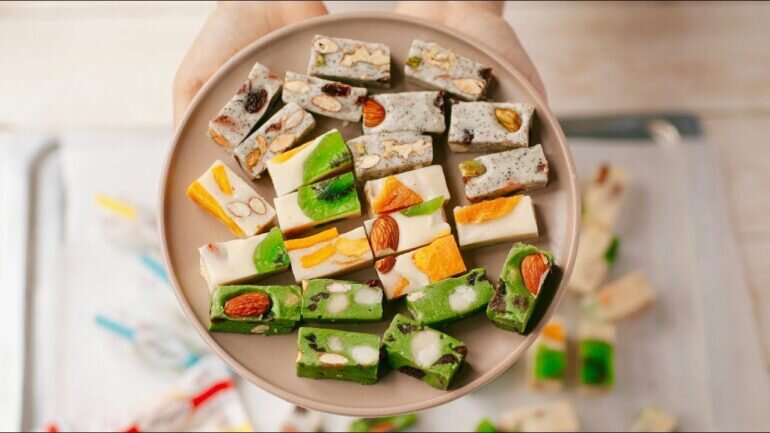 Bánh kẹo Nougat có nhiều loại