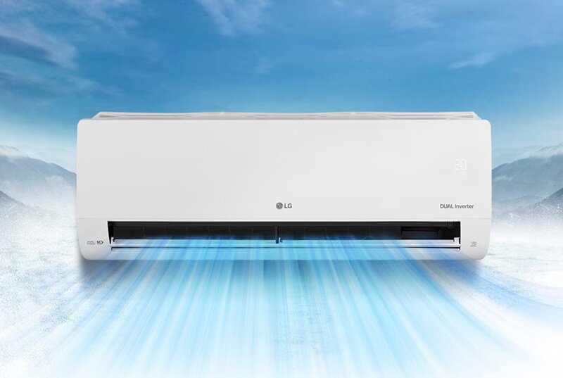 Giá đã rẻ, điều hòa LG inverter IEC09G1 lại tiết kiệm điện và lọc bụi mịn rất tốt!