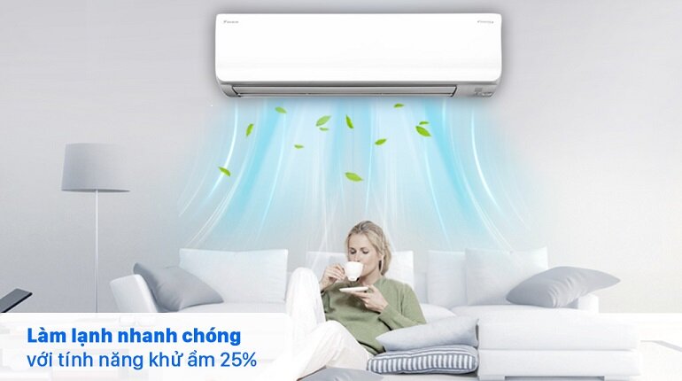 máy lạnh 2 chiều Daikin Inverter 3 HP FTHF71VVMV