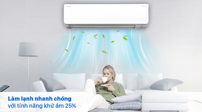 máy lạnh 2 chiều Daikin Inverter 3 HP FTHF71VVMV