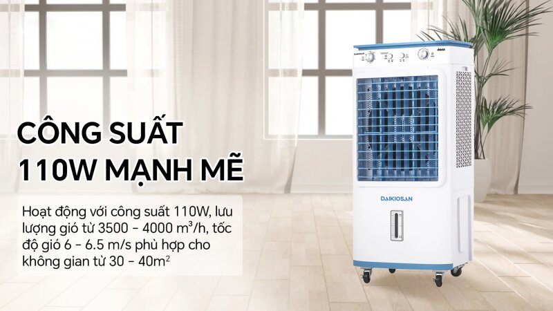 7 đặc điểm nổi bật thu hút người dùng của quạt điều hòa Daikiosan DM112