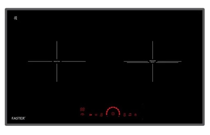 Bếp từ 2 vùng nấu Faster FS 722I thông minh, tiết kiệm điện và an toàn