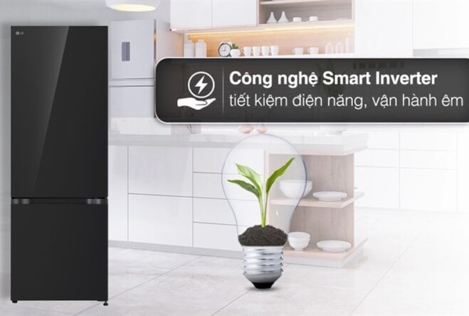 Tủ lạnh LG Inverter 335 lít LBB33BLGA sở hữu công nghệ làm lạnh hiện đại