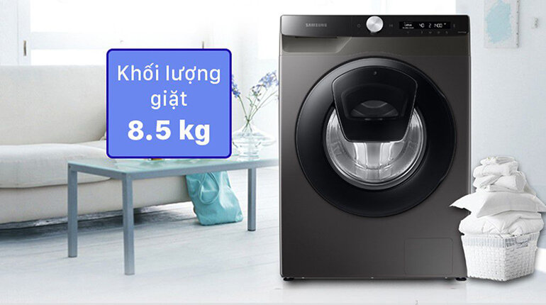 máy giặt lồng ngang Samsung Al Inverter 8.5kg WW85T554DAX/SV