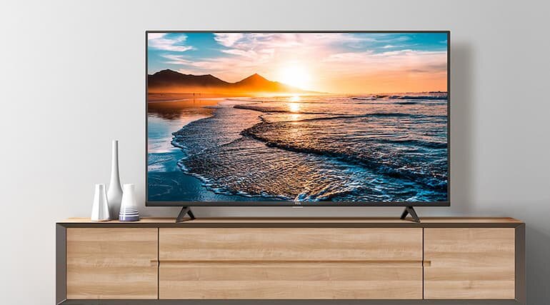 Android tivi TCL 4K 55 inch 55P615 giá 10 triệu đồng