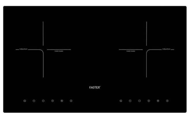 Bếp từ đôi Faster FS 738i Plus nhập khẩu Malaysia chế độ nấu nhanh, tiện lợi