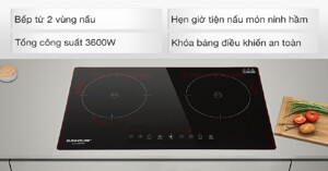 4 bếp từ đôi Sunhouse giá chỉ từ 4 triệu đồng, nên mua loại nào tốt?