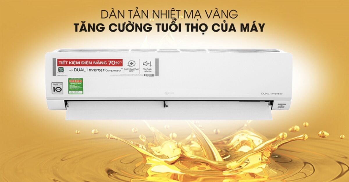 4 chiếc điều hòa LG 1 chiều 9000BTU bán chạy nhất hiện nay