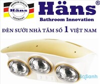 4 điều cần biết về đèn sưởi nhà tắm Hans