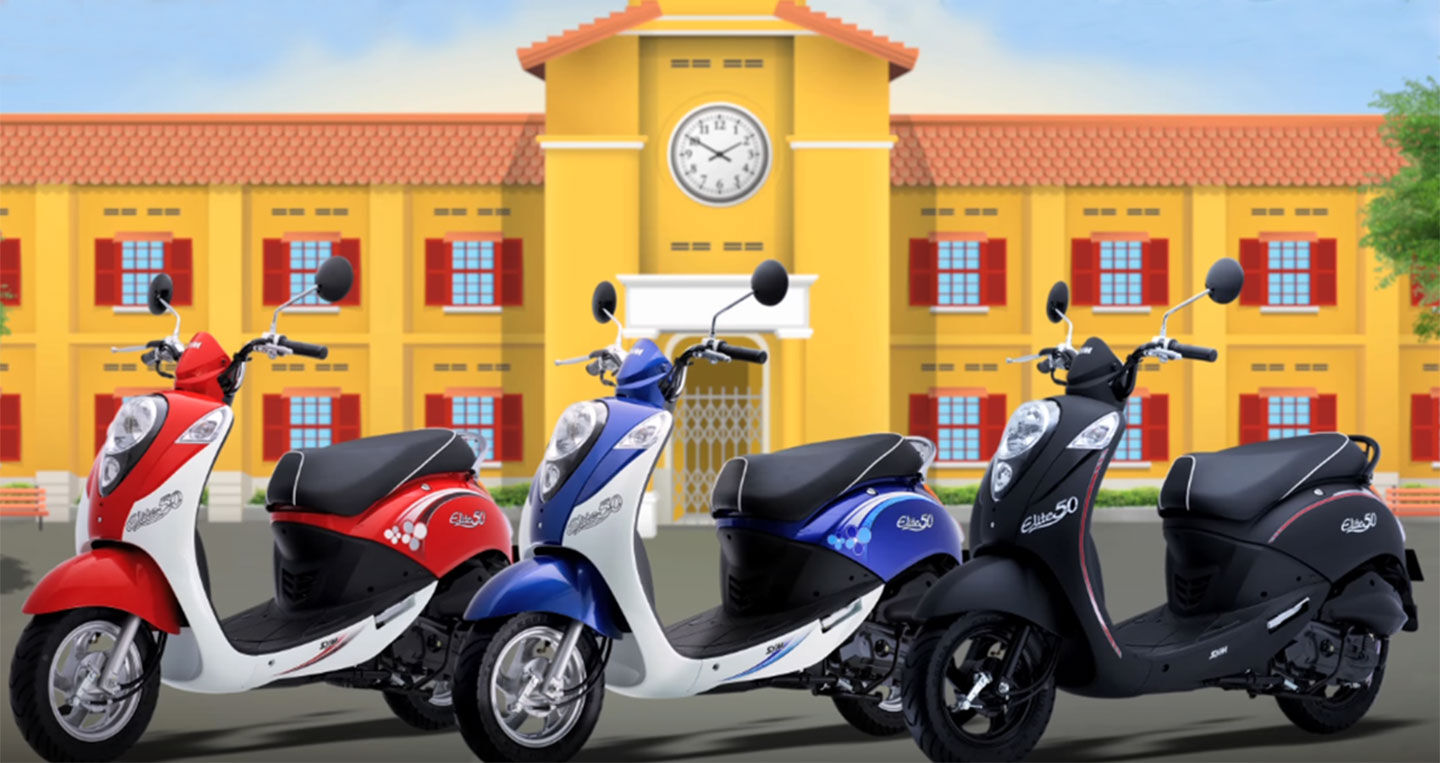 4 dòng xe máy SYM 50cc không cần bằng lái tốt nhất hiện nay