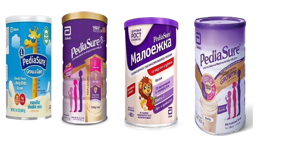 4 loại sữa bột Pediasure đáng để mẹ tham khảo năm 2021