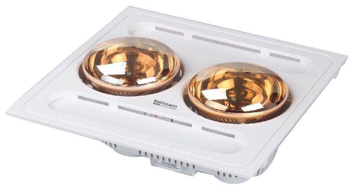4 lý do bạn nên lựa chọn đèn sưởi nhà tắm kottmann 2 bóng