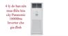 4 lý do bạn nên mua điều hòa cây Panasonic 18000btu Inverter cho gia đình