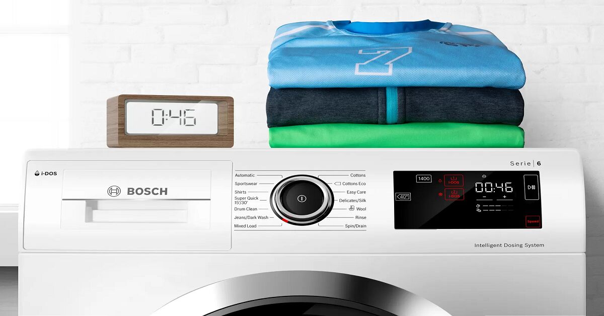 4 lý do bạn nên mua máy giặt Bosch Waw28480sg cho gia đình mình