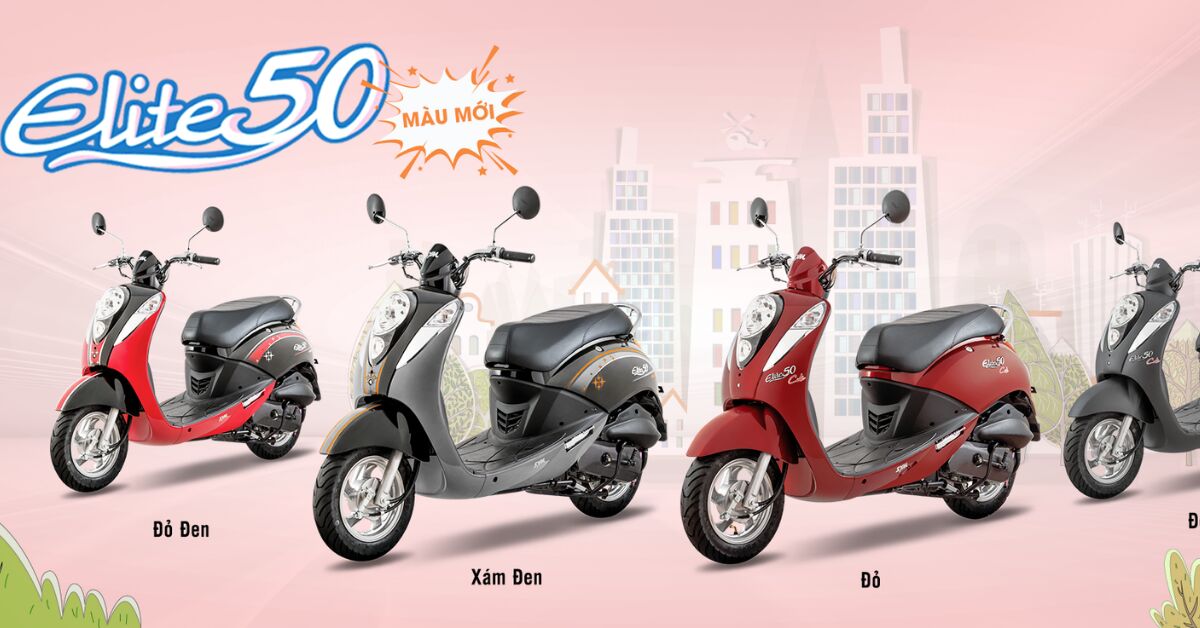 4 lý do nên mua xe tay ga 50cc SYM Elite trong tầm giá 20 triệu đồng năm 2022