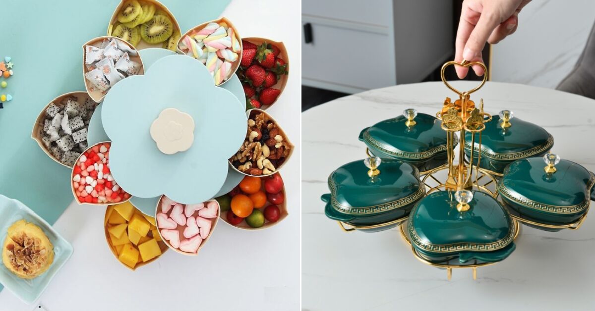 4 tiêu chí chọn mua khay đựng bánh kẹo tết sang xịn mịn cho gia đình