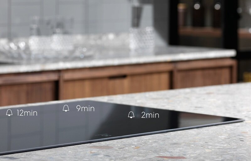 Bếp từ đôi hồng ngoại Electrolux EHM7254BF hẹn giờ nấu 