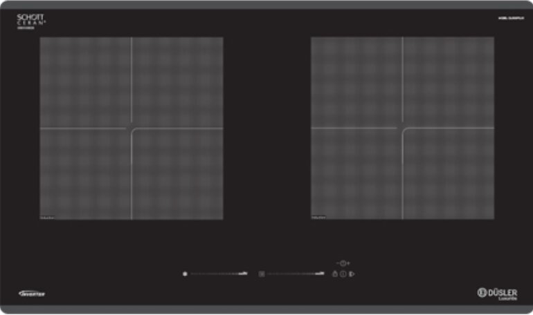 Bếp từ âm 2 vùng nấu Dusler DLS998PLUS