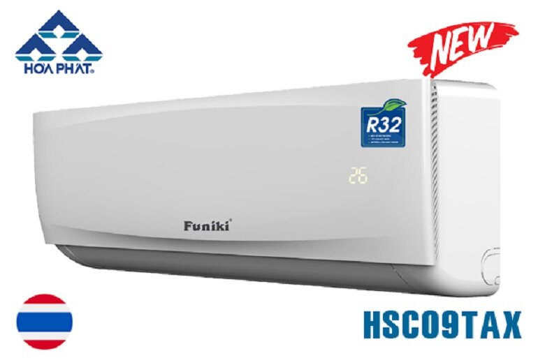 Dòng điều hòa Funiki 1 chiều HSC-TAX Gas R32