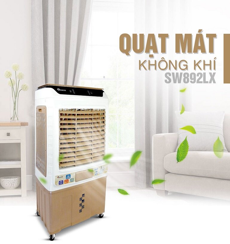 Quạt Sowun SW 892LX làm mát không khí hiệu quả, tiết kiệm điện năng tối ưu