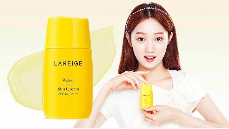 Kem chống nắng đi biển Laneige Watery Sun Cream SPF50+ PA++++