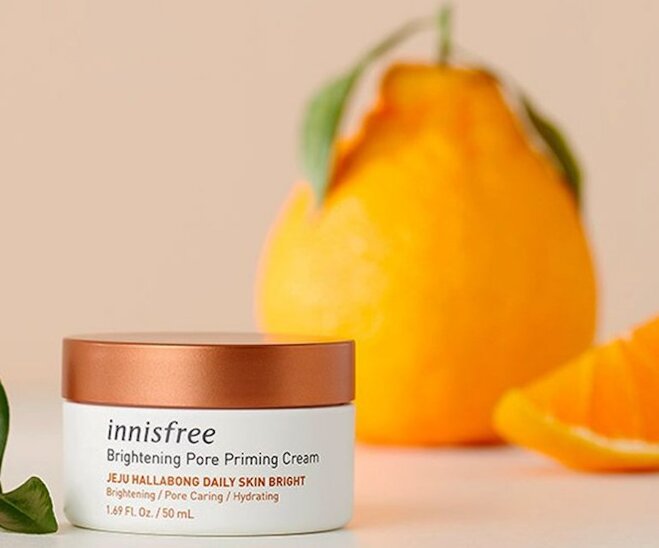 Kem dưỡng da se khít lỗ chân lông Innisfree Brightening Pore Priming Cream