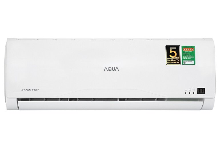 điều hòa Aqua 1 chiều 9000 BTU Inverter AQA-KCRV10TR gas R-32