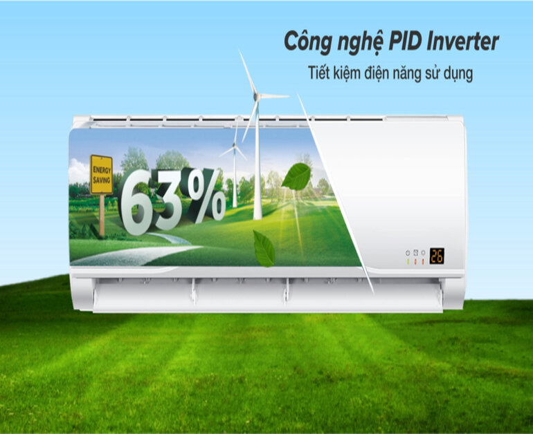 Tiết kiệm điện năng khi sử dụng điều hòa AQA-KCRV10TR