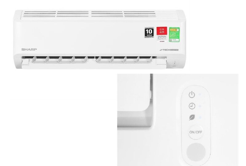 Điều hòa Sharp AH-X10DEW giá từ 5,6 triệu đồng, tiết kiệm điện cho phòng dưới 15m2