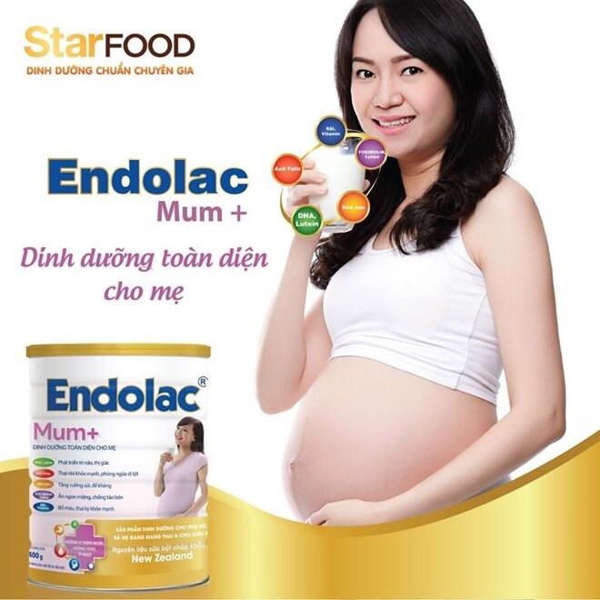 sữa Endolac Mum+ Gold sữa bầu