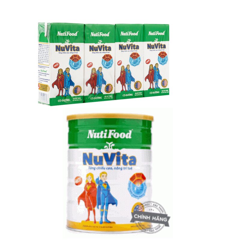 Sữa bột Nutifood Nuvita dành cho trẻ từ 3 tuổi trở lên