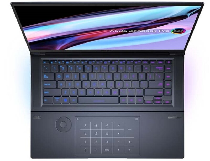 Ngoại hình Asus Zenbook Pro 16X OLED UX7602ZM-ME107W