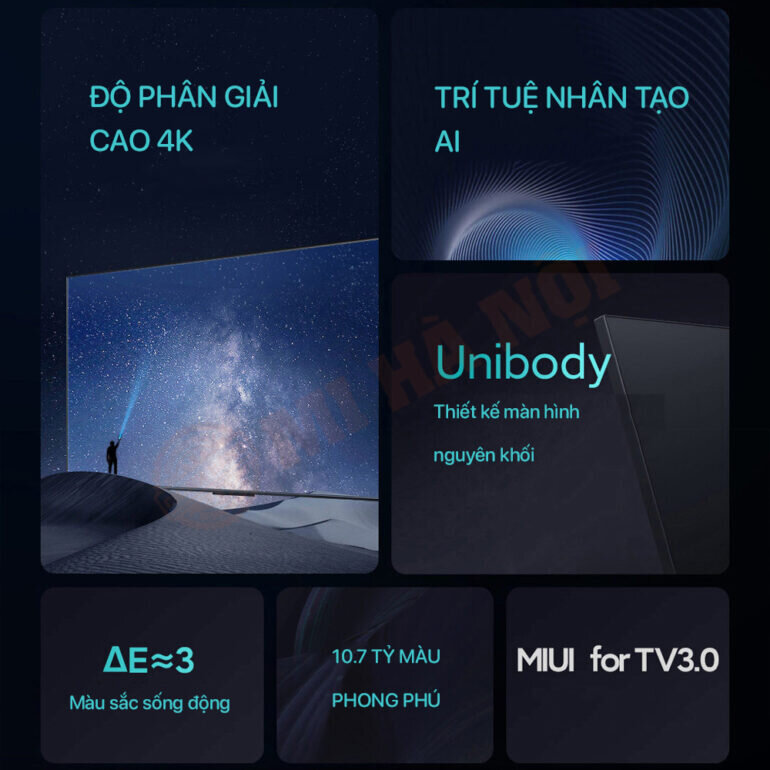 tivi Xiaomi EA70 4K UDH