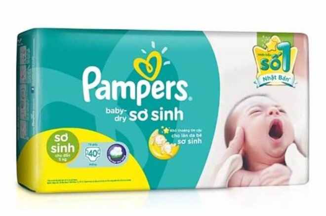 Miếng lót sơ sinh Pamper có tốt không?