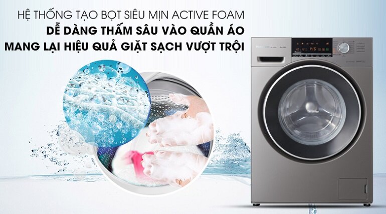 máy giặt panasonic 8kg cửa ngang