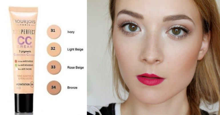 Review Bourjois 123 Perfect Colour Correcting cream - Kem nền che khuyết điểm hiệu quả cho mọi loại da đặc biệt thích hợp cho làn da khô, nhạy cảm