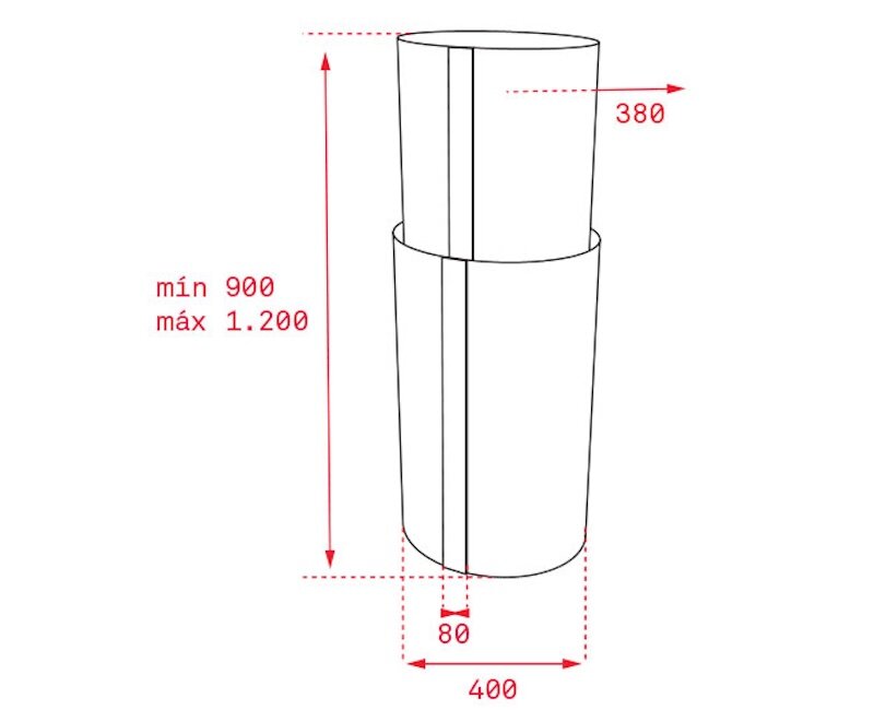 Máy hút mùi Teka CC 485 giữ trọn vẻ tinh tế cho không gian bếp