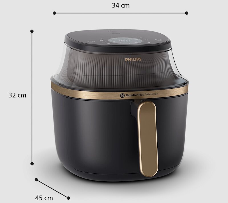 Nồi chiên không dầu Philips NA342/00 giữ trọn được hương vị nguyên bản, tốt cho sức khỏe