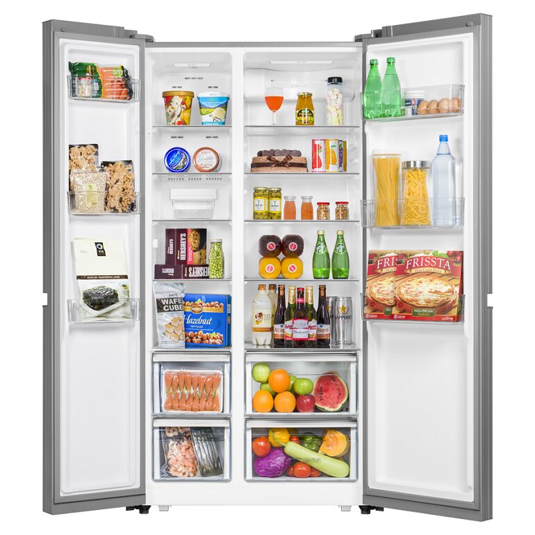 Tủ lạnh AQUA SBS AQR-IG585AS/GB Inverter 565L