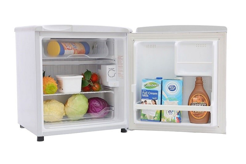 Tủ lạnh nhỏ gọn giúp tiết kiệm đáng kể không gian