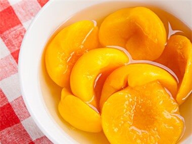 foods with more sugar than a donut, peaches