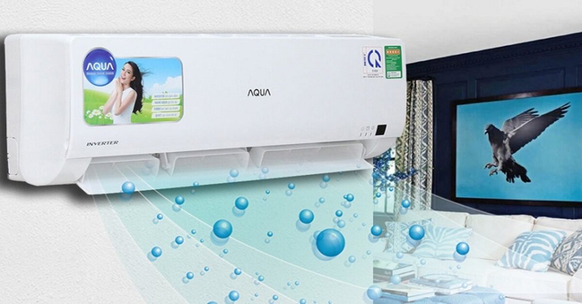 5 công nghệ nổi bật trên điều hòa Aqua 12000BTU AQA-KCRV13TR