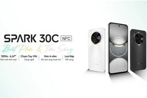 5 điểm nhấn ấn tượng trên điện thoại Tecno Spark 30C