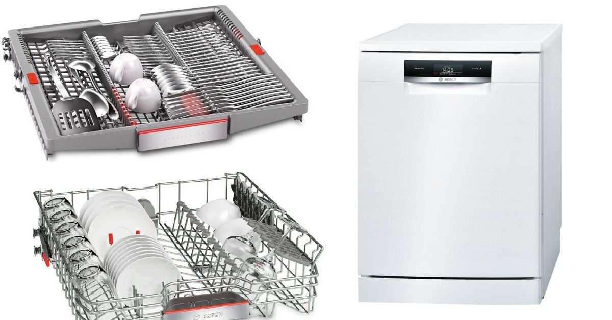 5 điều cần biết về máy rửa bát độc lập 14 bộ Bosch SMS88TW02E