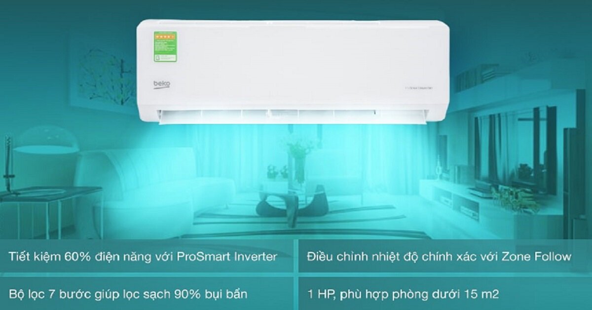 5 điều hòa inverter 1HP tiết kiệm điện tối ưu nhất 2022